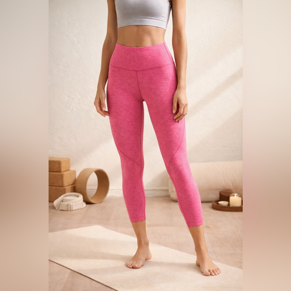 Outdoor Voices SuperForm 7/8 Leggings Pink High Rise Size Medium